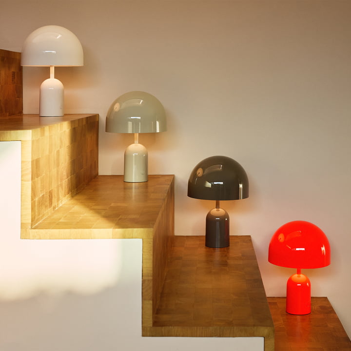 Tom Dixon - Bell LED Tischleuchte mit Akku, Gruppe