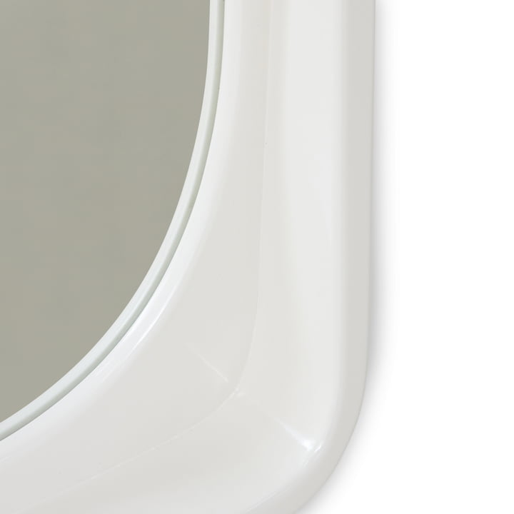 HKliving - Curve Spiegel 52 x 71 cm, eggshell glänzend