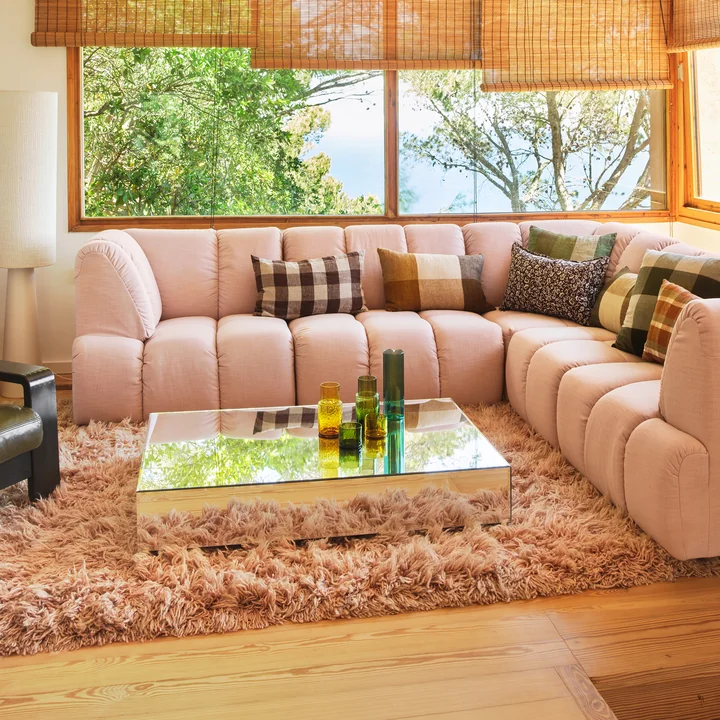 HKliving - Mirror Block Couchtisch 90 x 90 cm