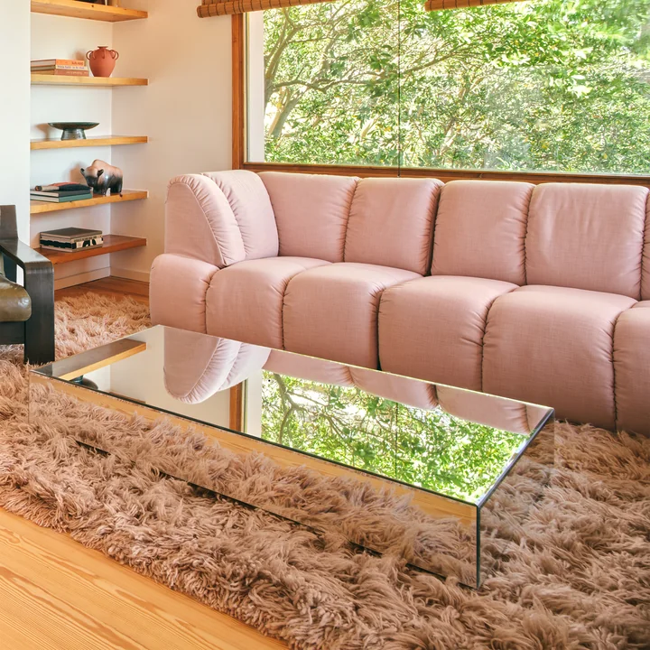 HKliving - Mirror Block Couchtisch 80 x 120 cm