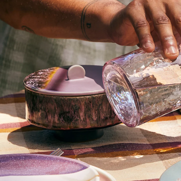 HKliving - 70's Bonbonschale, Ø 14 cm, burst