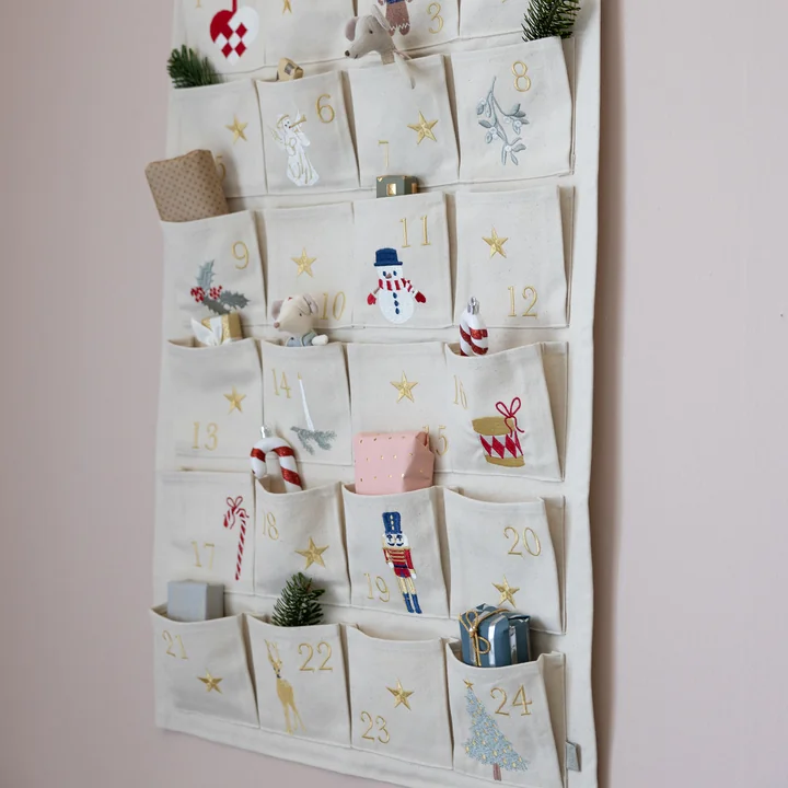 Weihnachtskalender, beige von Cam Cam Copenhagen