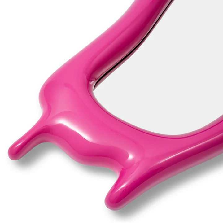 Melting Spiegel L, long, light pink von POLSPOTTEN