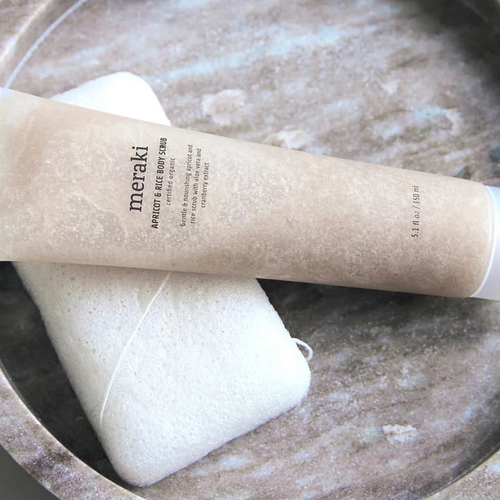 Meraki - Apricot & Rice Körperpeeling, 150 ml