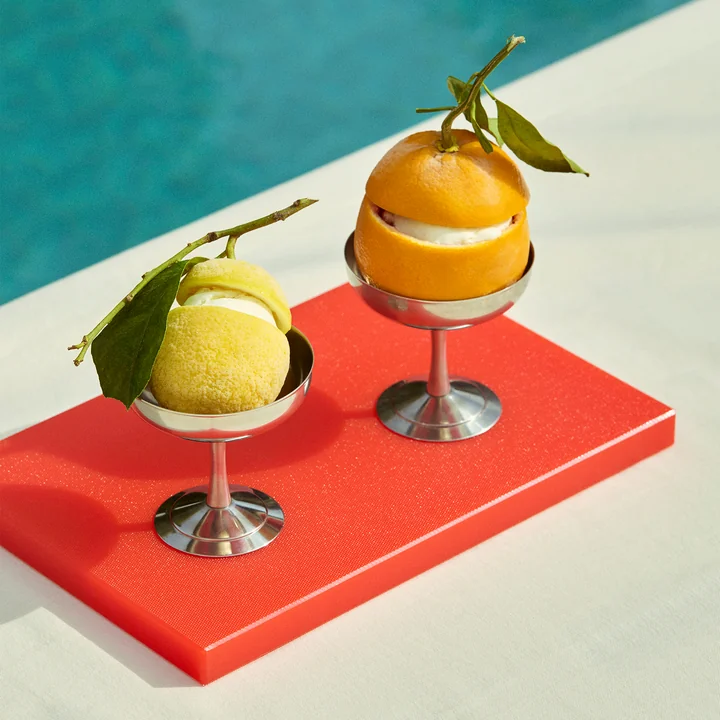 HAY - Italienischer Eisbecher, silber