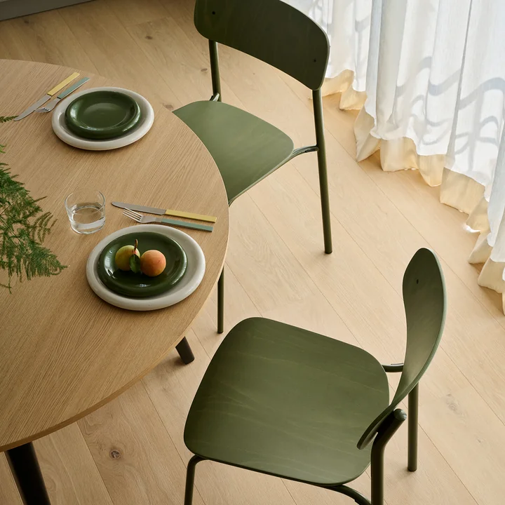 Thonet S 243 Stuhl Chrom Nussbaum Klar Lackiert
