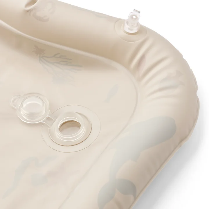 LIEWOOD - Elin Aktivitätsmatte, aufblasbar, Sea creature / sandy