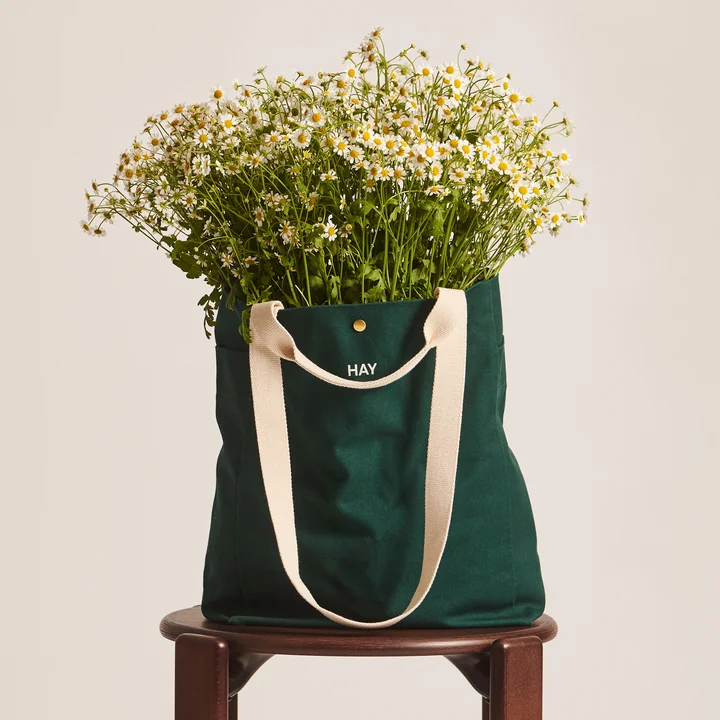 HAY - Everyday Tote Bag, dunkelgrün