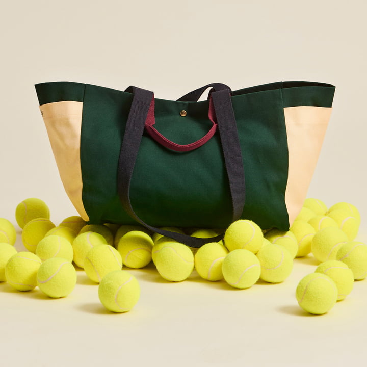 Hay - Weekend Bag, small, dunkelgrün multi