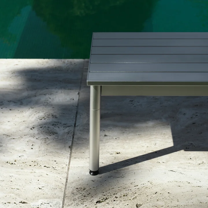 Ex Gartenbank, 173 x 42 cm, Aluminium von Normann Copenhagen