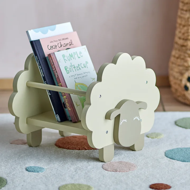 Bloomingville Mini - Dolly Bücherregal, Schaf, grau