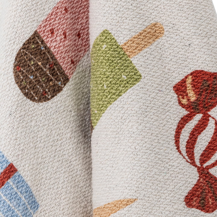 Bloomingville Mini - Sweets Decke, 130 x 160 cm, mehrfarbig