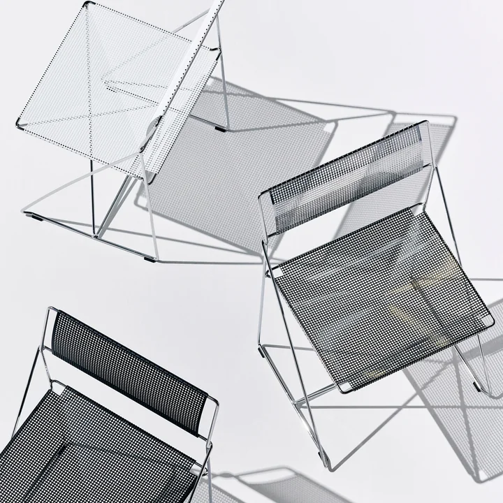 HAY - X-Line Stuhl, Indoor, verchromt