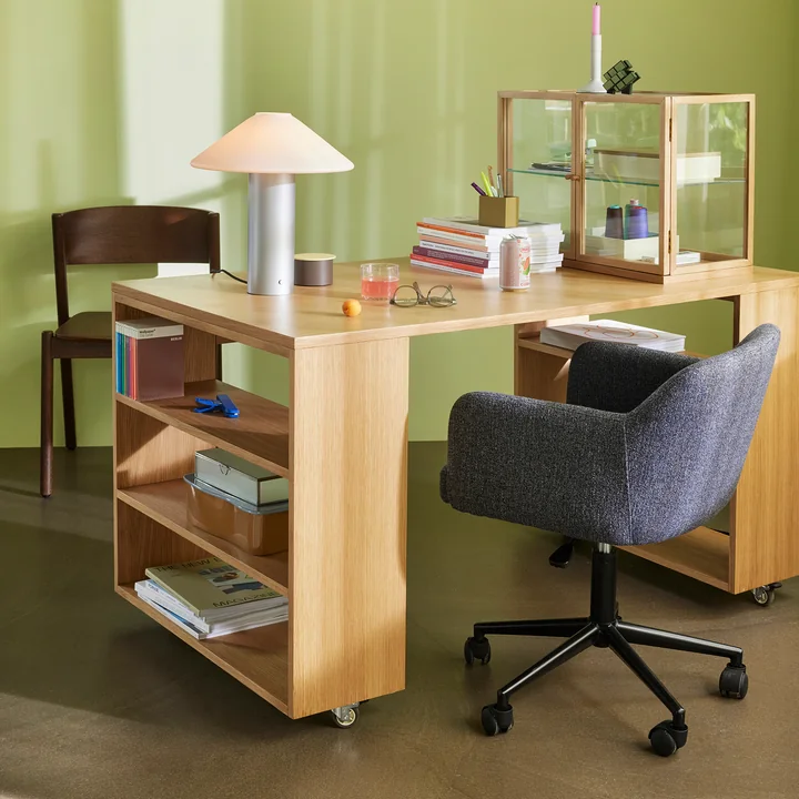 Hübsch Interior- Utility Schreibtisch mit Rollen