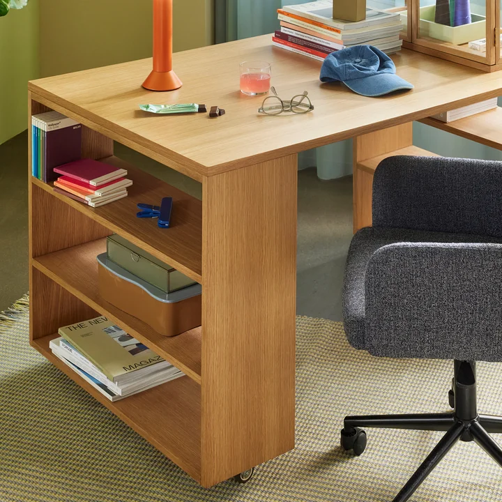 Hübsch Interior- Utility Schreibtisch mit Rollen