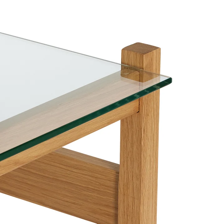 Hübsch Interior - Ledge Beistelltisch, Eiche