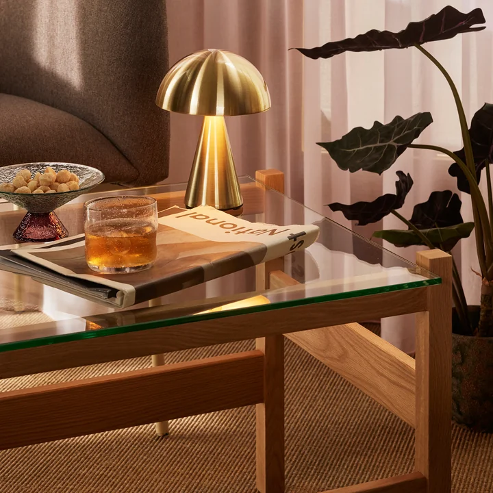 Hübsch Interior - Ledge Beistelltisch, Eiche