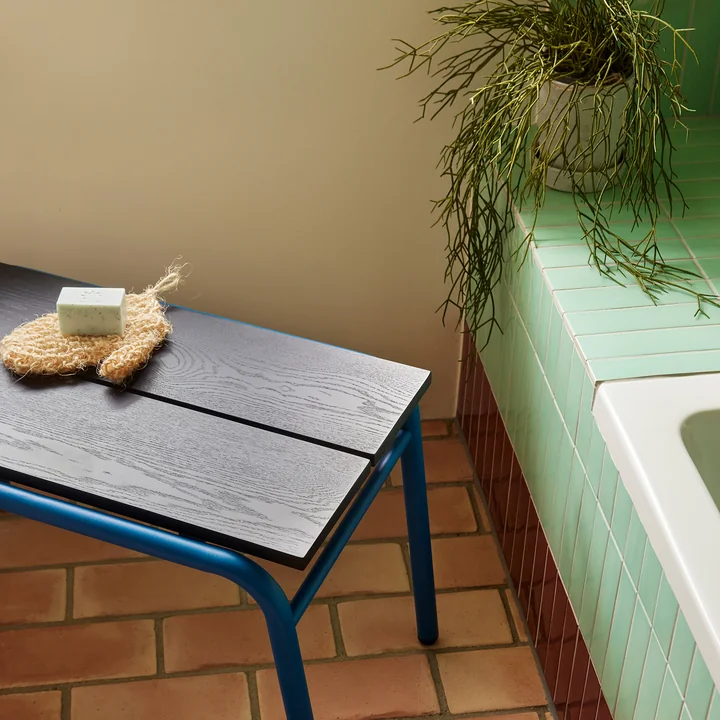 Hübsch Interior - Koi Bank, blau / dunkelblau