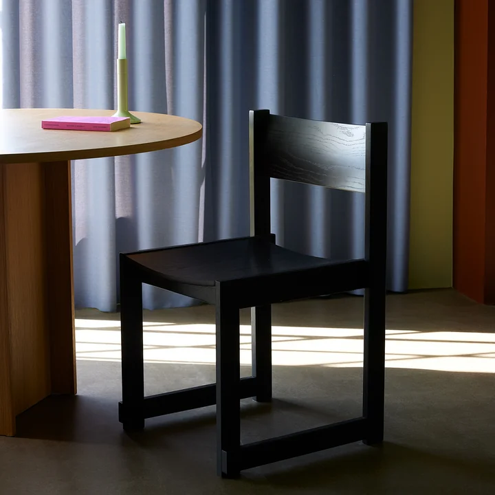 Hübsch Interior - Forma Esszimmerstuhl, Eiche schwarz
