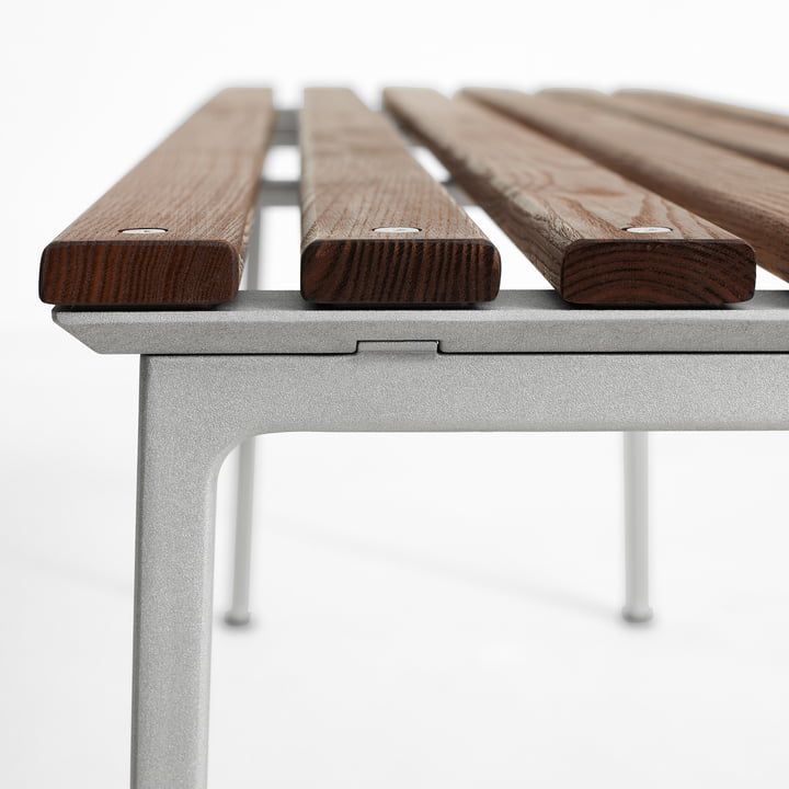Hay - Traverse Tisch, aluminium / Esche geölt