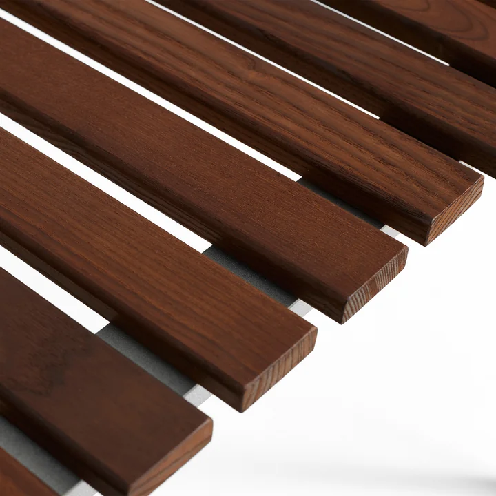 HAY - Traverse Tisch, aluminium / Esche geölt