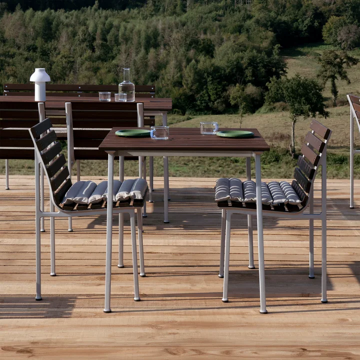 HAY - Traverse Kollektion, aluminium / Esche geölt