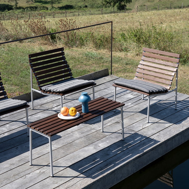 Hay - Traverse Kollektion, aluminium / Esche geölt