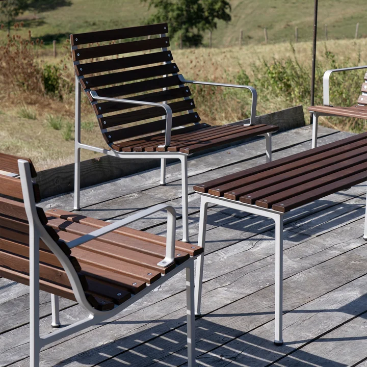 HAY - Traverse Kollektion, aluminium / Esche geölt