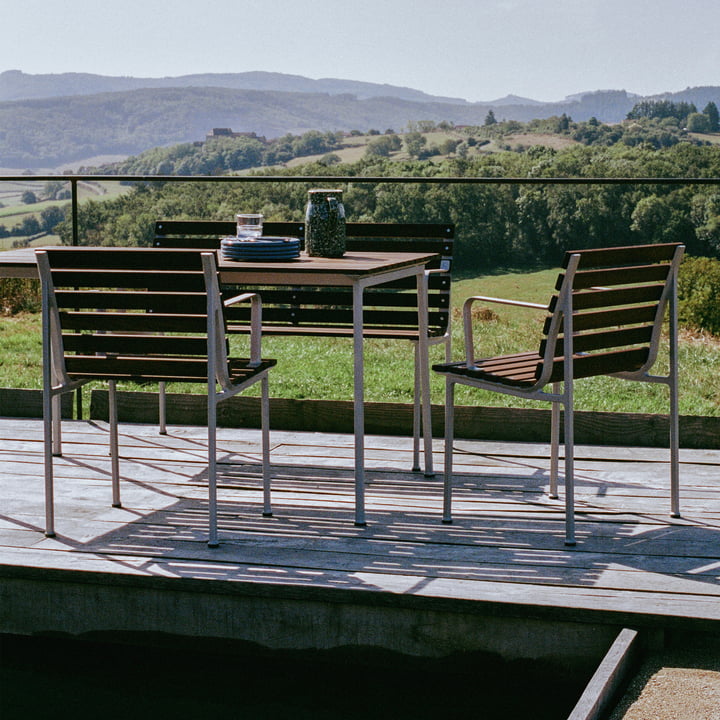 Hay - Traverse Kollektion, aluminium / Esche geölt