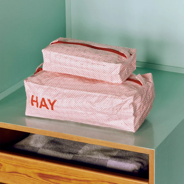 HAY - Candy Mono Kulturbeutel, box, hellrosa 
