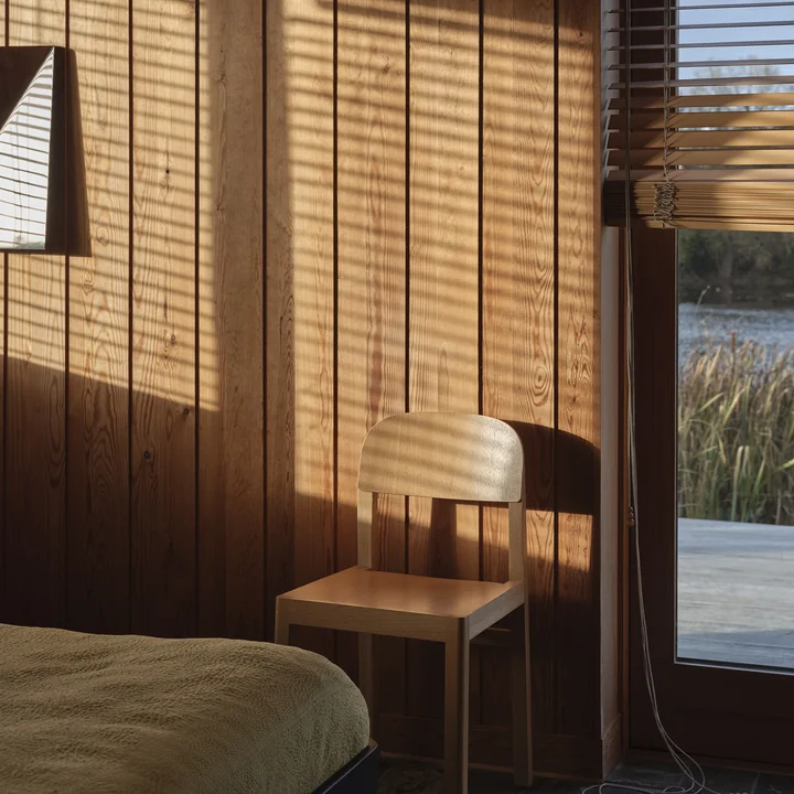 Muuto - Gaze Wandspiegel, Stahl poliert