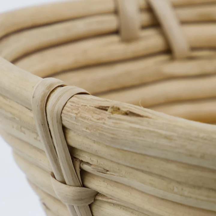 House Doctor - Conical Aufbewahrungskorb, L 15 x H 5 cm, Rattan