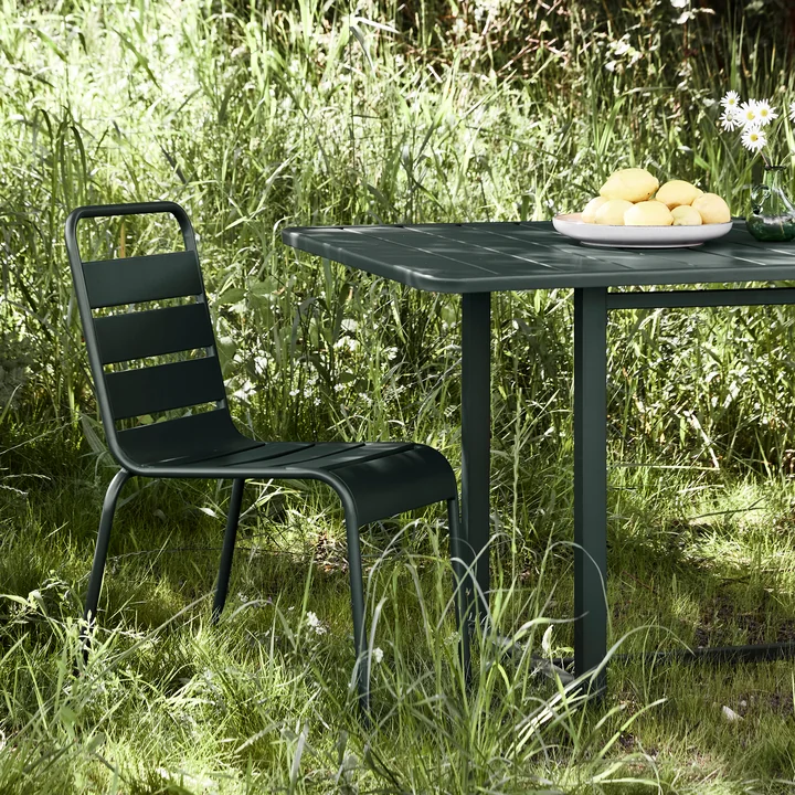 House Doctor - Helo Outdoor Stuhl, grün