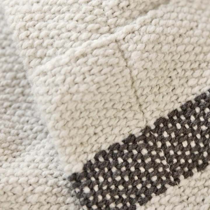 House Doctor - Nula Tagesdecke, dunkelbraun