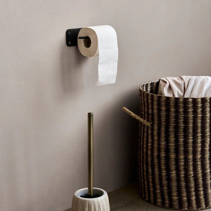 House Doctor - Pati Toilettenpapierhalter, schwarz