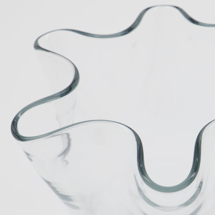 House Doctor - Plis Vase, H 17 cm, klar