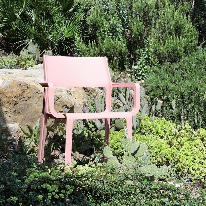 Nardi - Trill Outdoor Armlehnstuhl, rosa