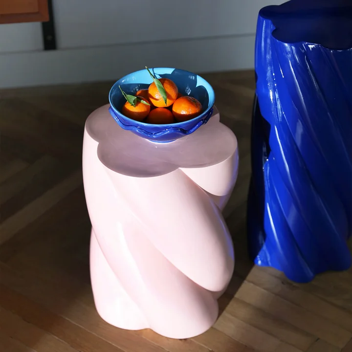 &klevering - Marshmallow Beistelltisch 40 x Ø 29 cm, rosa