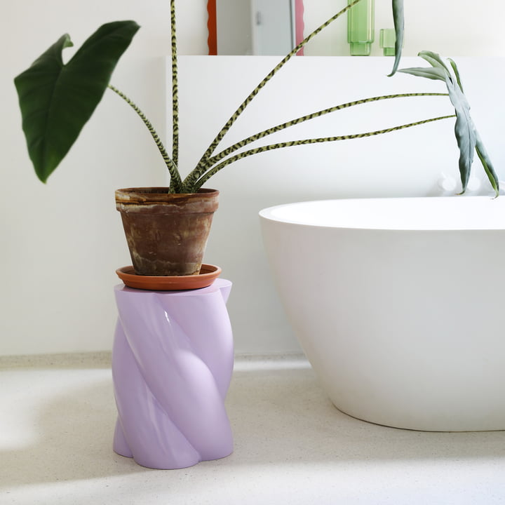 &klevering - Marshmallow Beistelltisch 40 x Ø 29 cm, lilac
