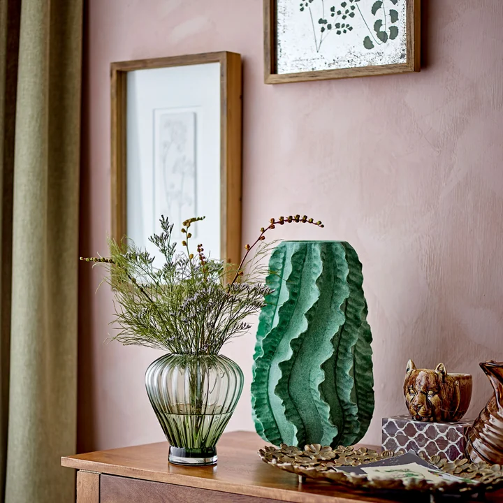 Bloomingville - Mey Wandbild inkl. Rahmen, 30,5 x 48,5 cm, Tanne natur