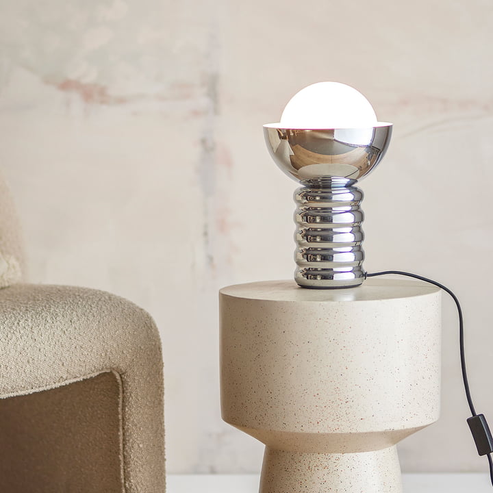 Spike Tischleuchte, silber von Bloomingville