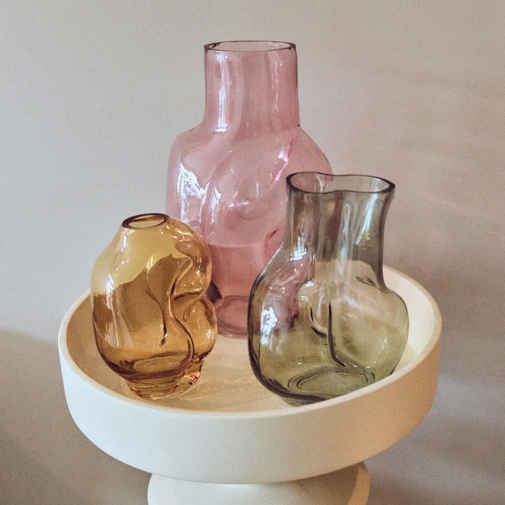 HKliving - Gleam Glas-Vasen