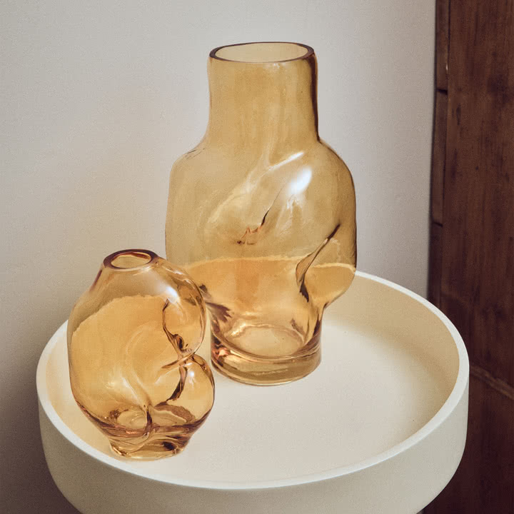 HKliving - Gleam Glas-Vasen