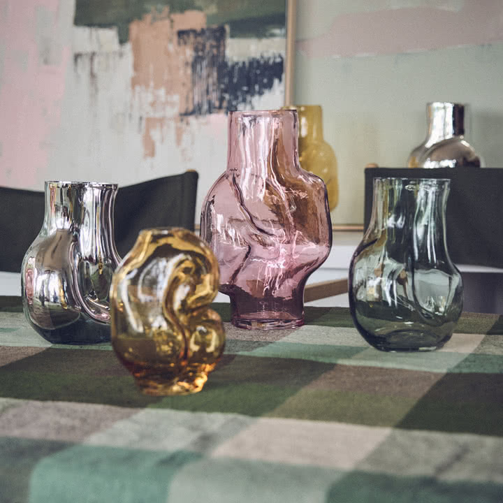 HKliving - Gleam Glas-Vasen