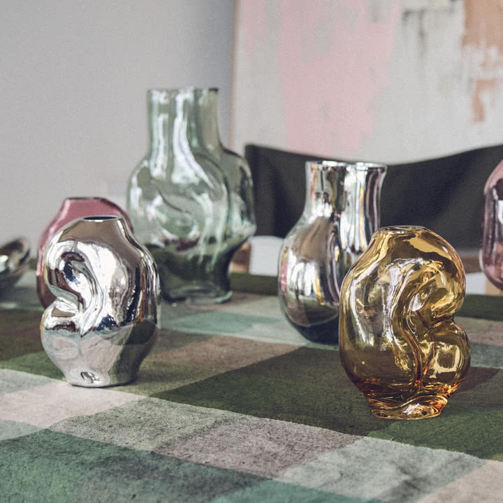 HKliving - Gleam Glas-Vasen