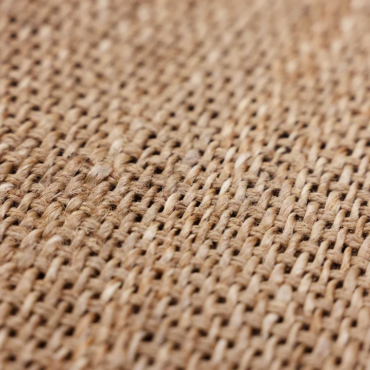 HKliving - Outlander Hanf Teppich, 250 x 350 cm natur
