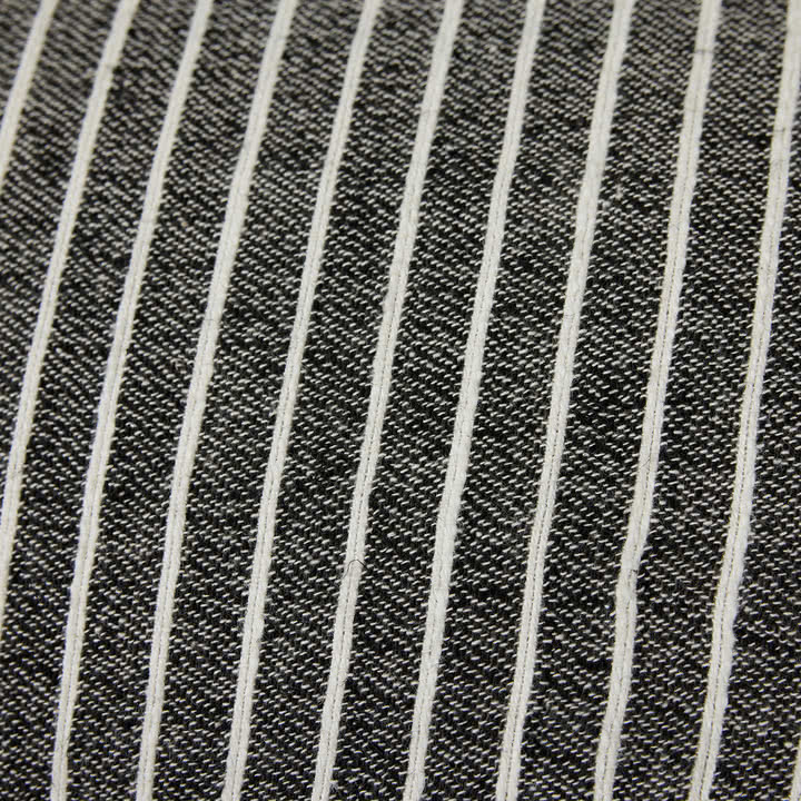 HKliving - Striped Kissen, 70 x 40 cm, monochrome