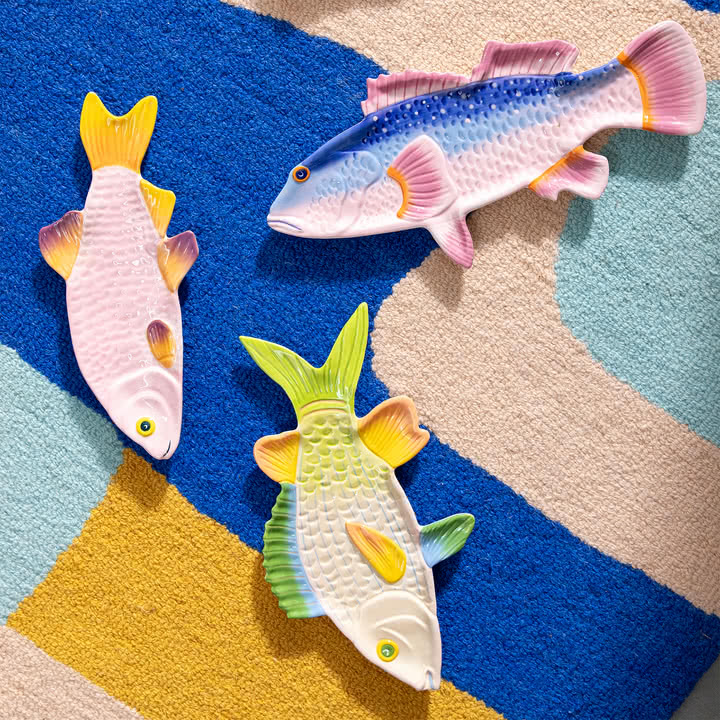 &klevering - Fish Servierplatten