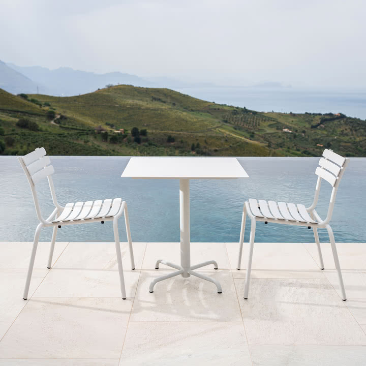 HOUE - Alua Outdoor Dining Stuhl, muted white