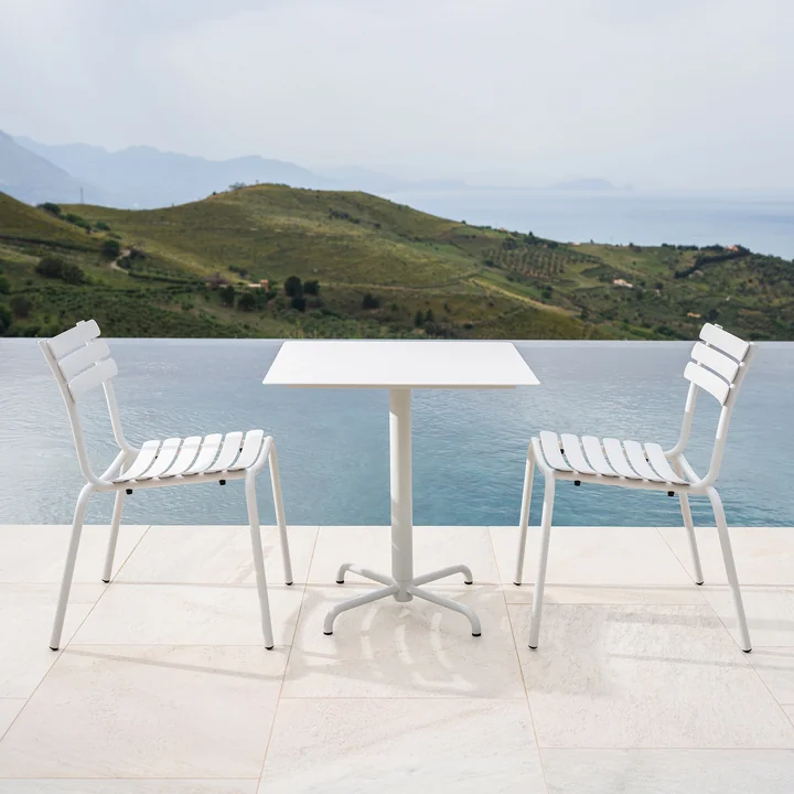 HOUE - Alua Outdoor Dining Stuhl, muted white